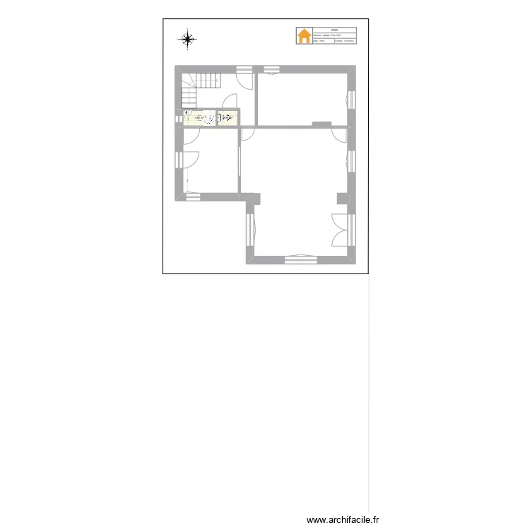 EDL - Villefranche RDC. Plan de 