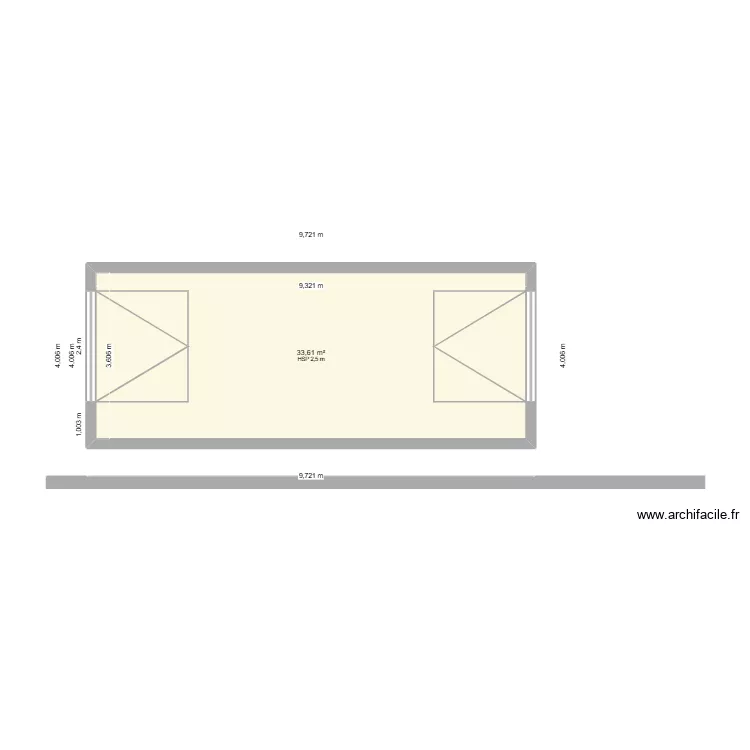 varennes 1. Plan de 1 et 34 m² varennes 1. Plan de 1 et 34 m²