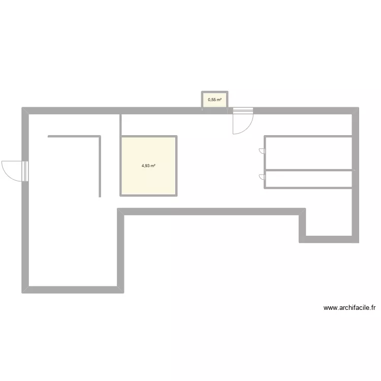 boulangerie route de bordeaux. Plan de 