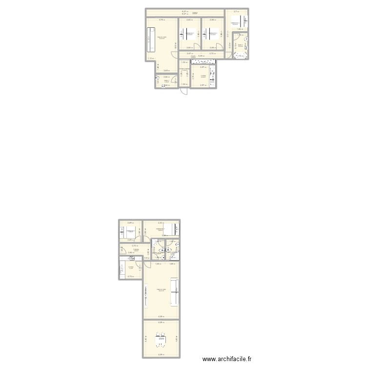 PLANO DE PLANTA DAVID. Plan de 0 pièce et 0 m2