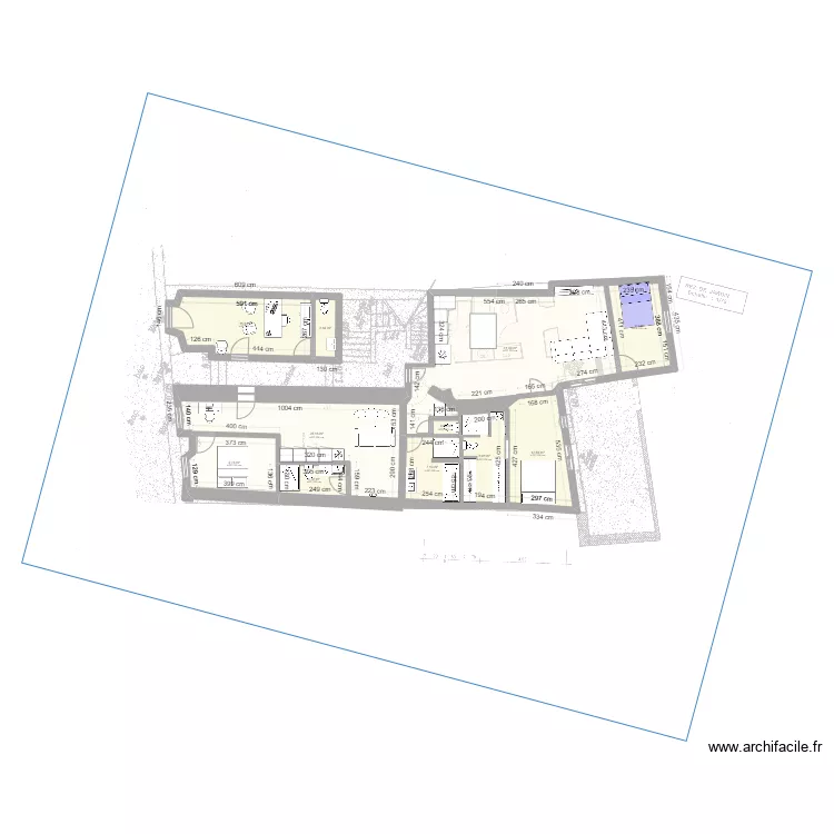 RDC TRANS EN PROVENCE bis. Plan de RDC TRANS EN PROVENCE bis. Plan de