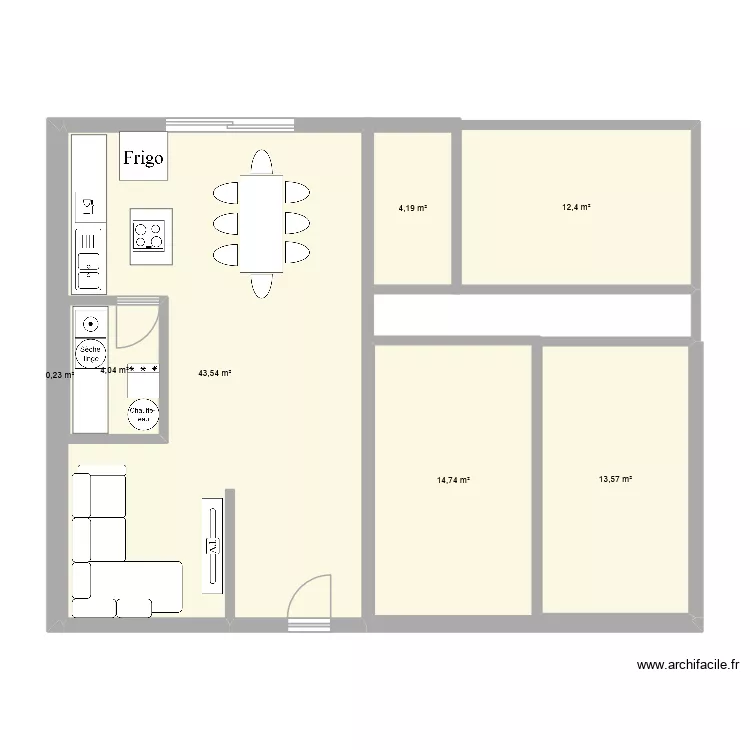 maison 2. Plan de 7 pièces et 98 m² maison 2. Plan de 7 pièces et 98 m²