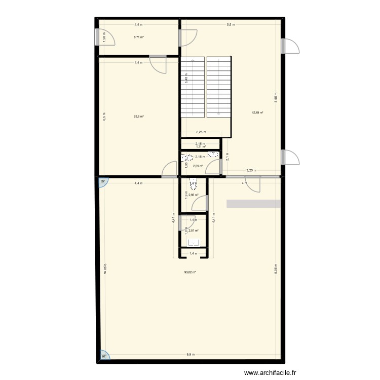 Vallard CO. Plan de 0 pièce et 0 m2