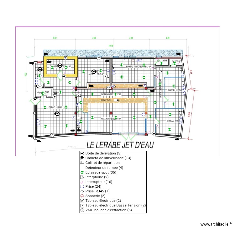 Armurerie. Plan de 0 pièce et 0 m2