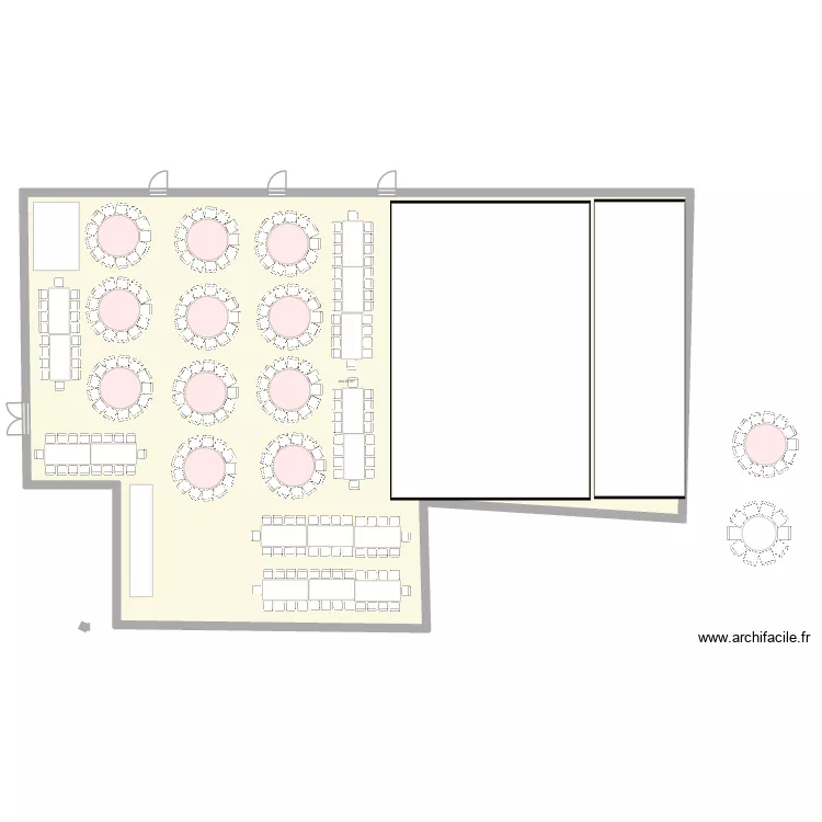 Laurentie mixte. Plan de 1 et 455 m² Laurentie mixte. Plan de 1 et 455 m²