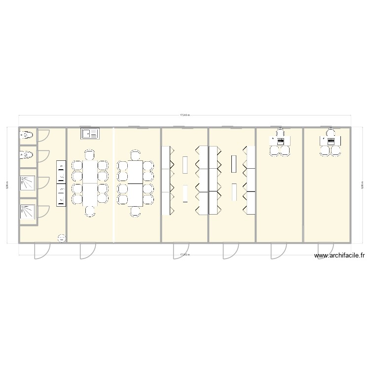 K2G CHANTIER CESSY. Plan de 0 pièce et 0 m2