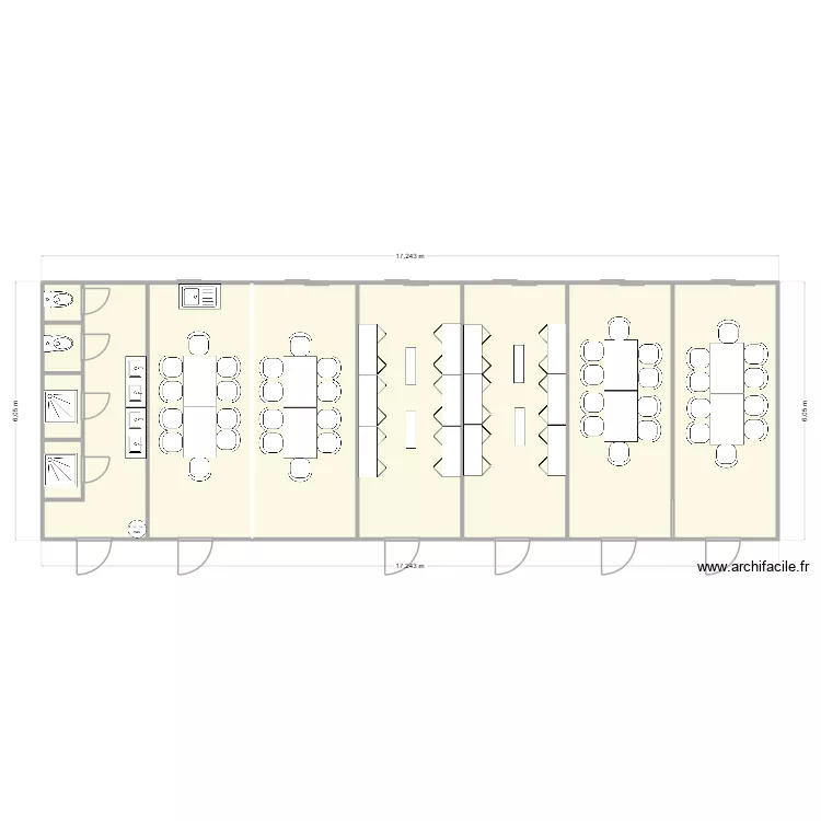 K2G CHANTIER CESSY. Plan de 11 et 100 m² K2G CHANTIER CESSY. Plan de 11 et 100 m²