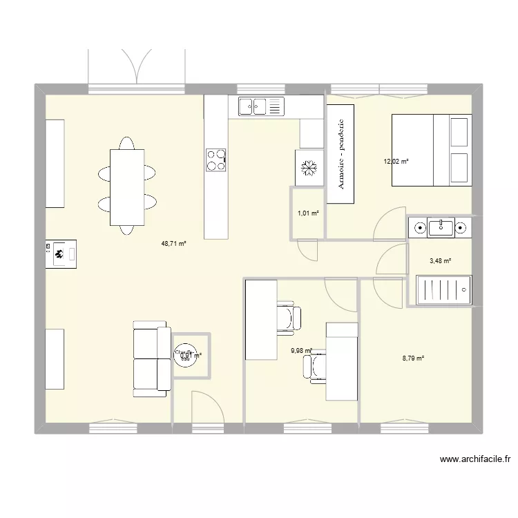 Annequin. Plan de 