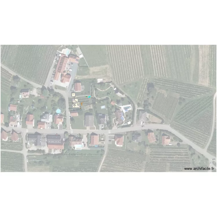 Heiligenstein &agrave; construire 4. Plan de 8  et 190 m²