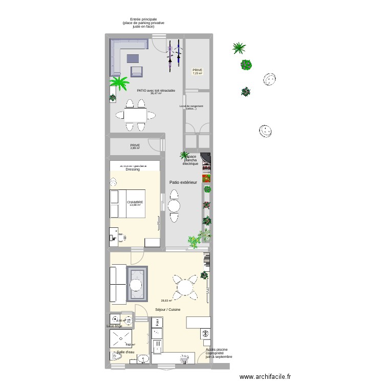 Villa La Cachette 7. Plan de 0 pièce et 0 m2