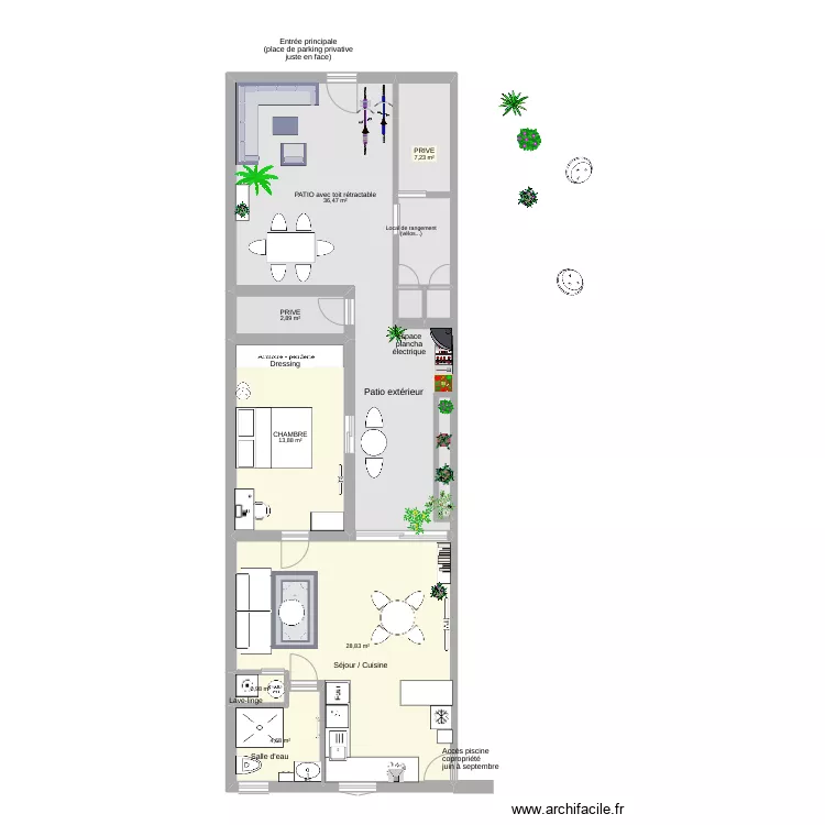 Villa La Cachette 7. Plan de Villa La Cachette 7. Plan de