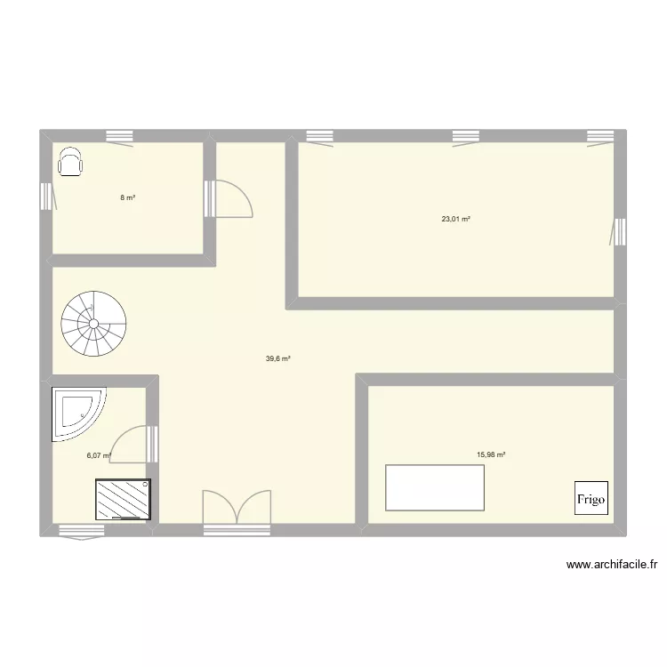 numeratie. Plan de 5 et 93 m² numeratie. Plan de 5 et 93 m²