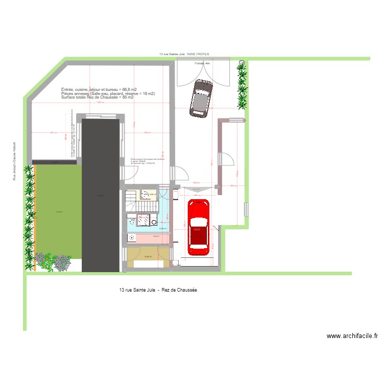 Ste Jule 4 bis. Plan de 0 pièce et 0 m2