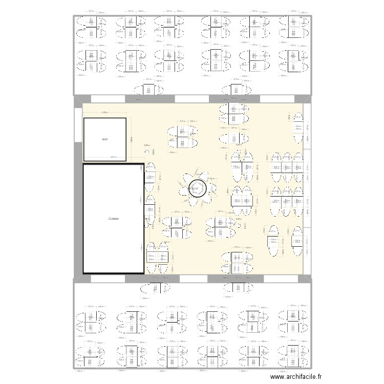 marseille 2. Plan de 1 pièce et 155 m2