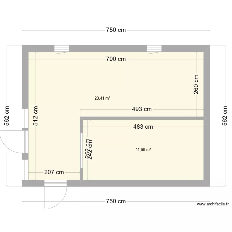 Plan Accueil - Ch&acirc;teau de L'Hom. Plan de 