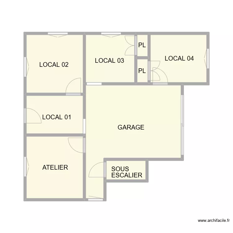 PLAN GALICIAN GARAGE. Plan de PLAN GALICIAN GARAGE. Plan de