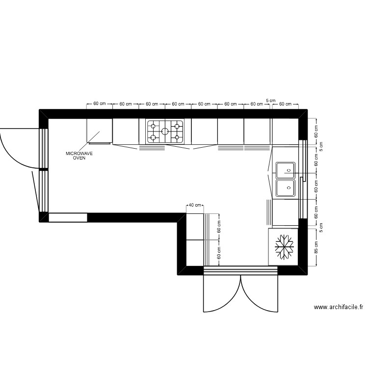 KITCHEN GISOZI. Plan de 0 pièce et 0 m2