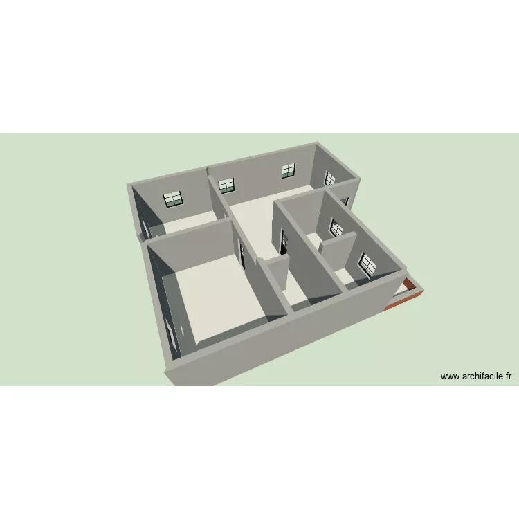 HW plan n. Plan de 5 et 104 m² HW plan n. Plan de 5 et 104 m²