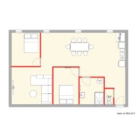 appartement n°3 t3 1er etage (71.63 m²)