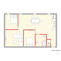 appartement n&deg;3 t3 1er etage (71.63 m&sup2;)