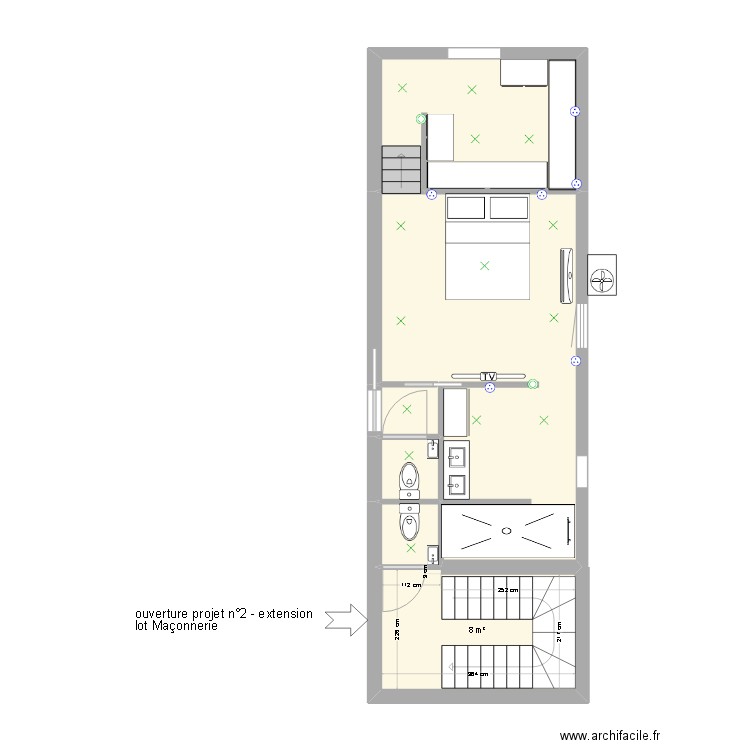 AGENCEMENT MORIN PASCAL SUITE v3. Plan de 0 pièce et 0 m2