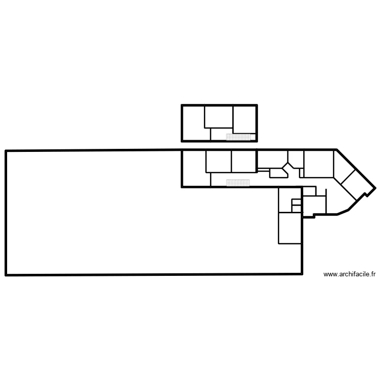 FAJUSA. Plan de 25  et 2430 m²