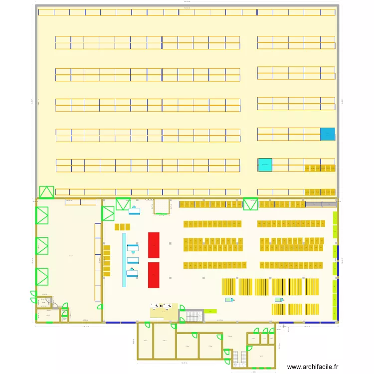 Tilman Lo jb. Plan de 19  et 3177 m²