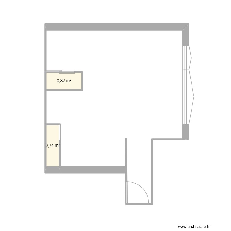 Plan Sejour Cuisine. Plan de 0 pièce et 0 m2