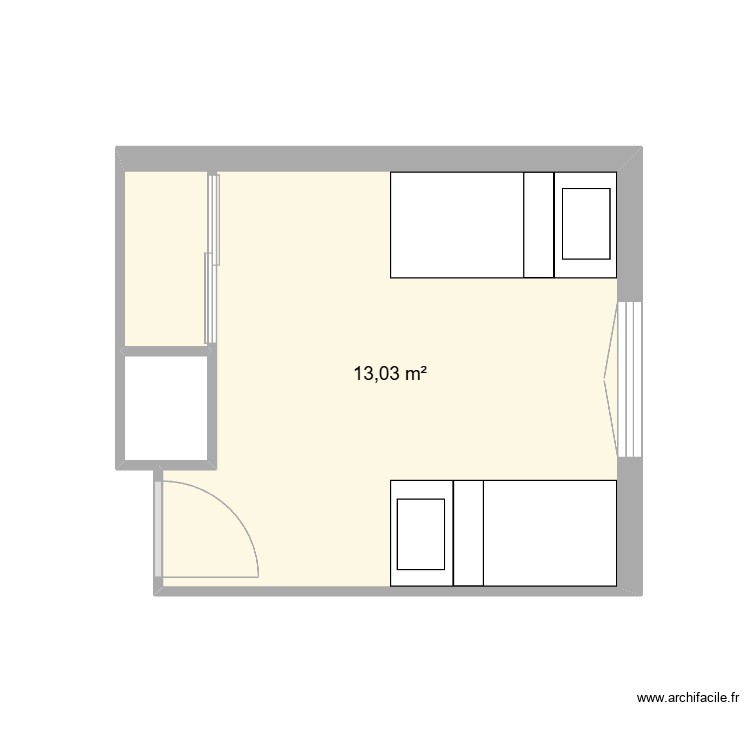 Chambre petits. Plan de 0 pièce et 0 m2