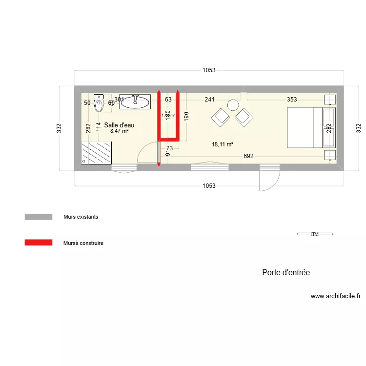 Appartement Habib - 11 juillet 25. Plan de 
