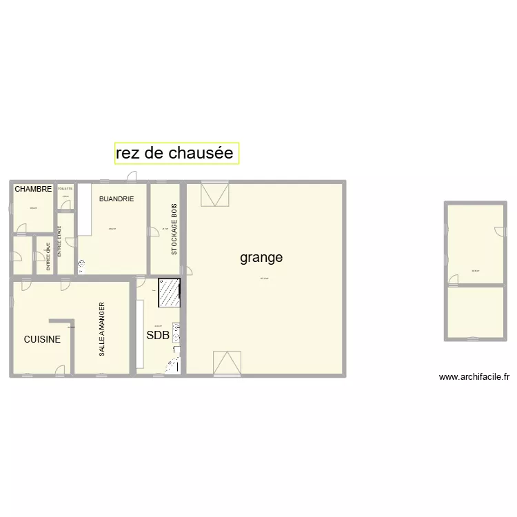 Maison bantheville plan idee. Plan de 