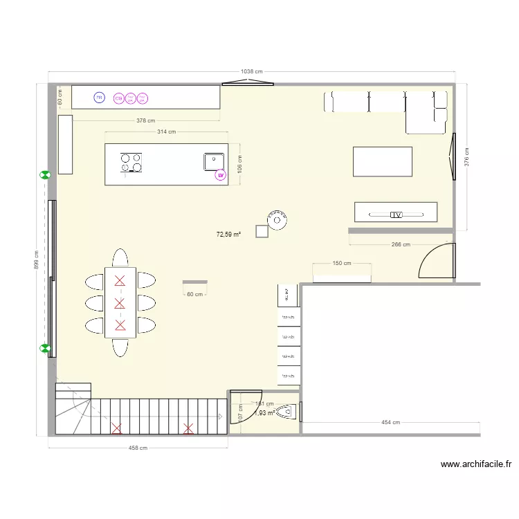 RCH. Plan de 