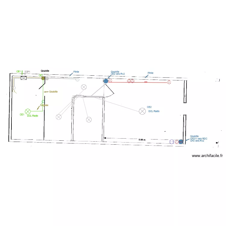 ALINE 1 ETAGE. Plan de 