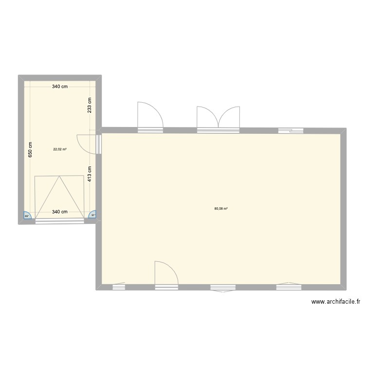 AOUAD EL KLAAI. Plan de 0 pièce et 0 m2