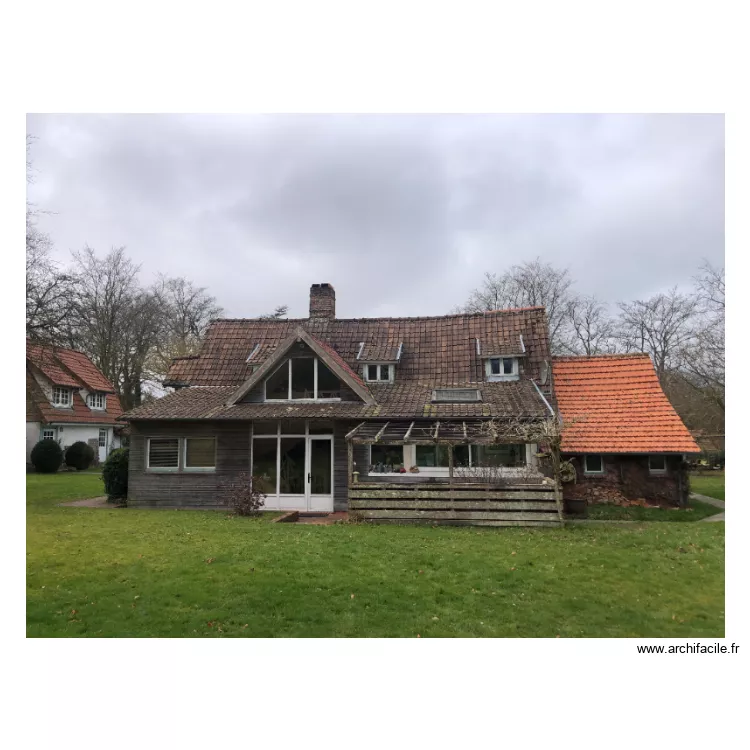 Toiture Varenge. Plan de 