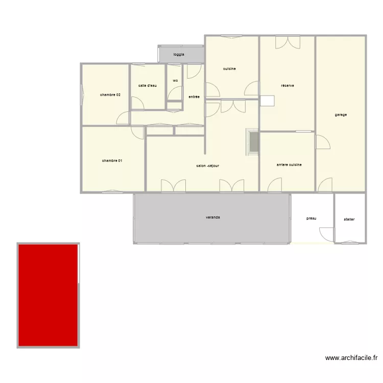 chabert v. Plan de 18 et 188 m² chabert v. Plan de 18 et 188 m²