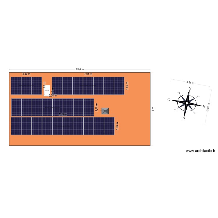 BOREL COLLONGES. Plan de 0 pièce et 0 m2