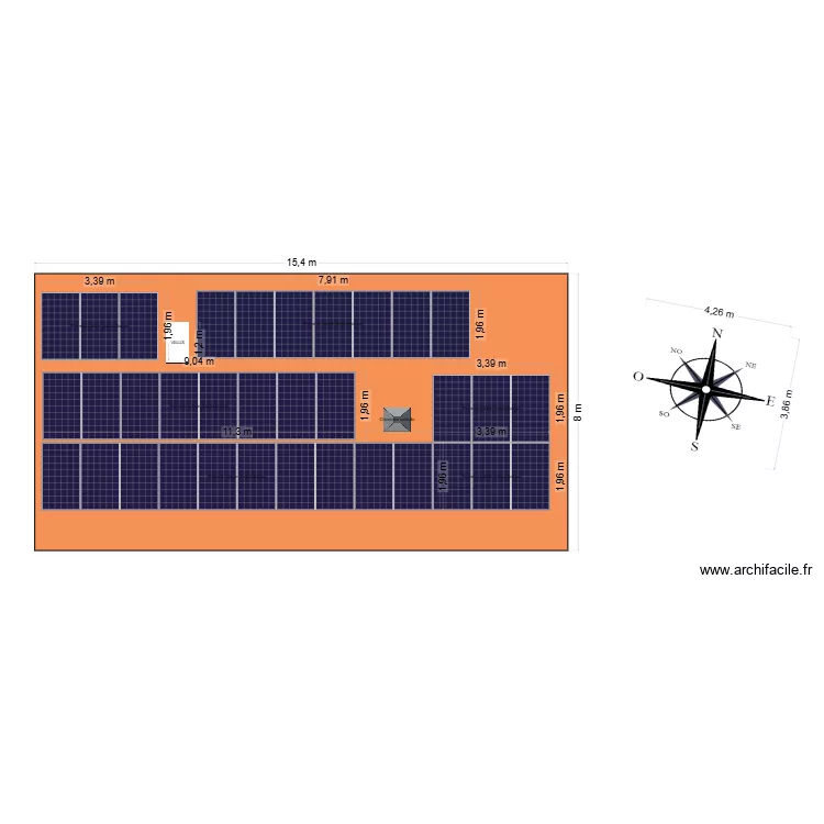 BOREL COLLONGES. Plan de 