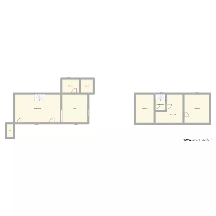 350602725. Plan de 9  et 129 m²