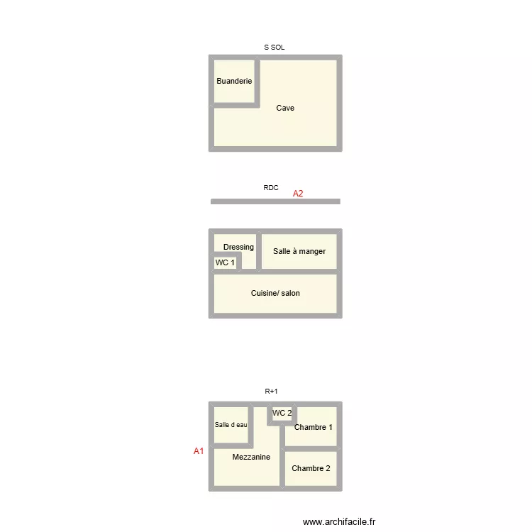 2603 PONCIN RA. Plan de 11 et 15 m² 2603 PONCIN RA. Plan de 11 et 15 m²