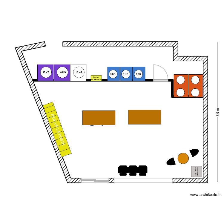 LAVERIE ST JEAN DE LUZ. Plan de 0 pièce et 0 m2