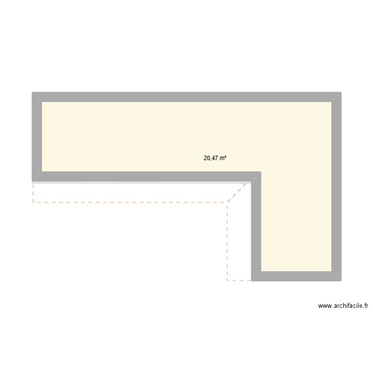 Marat 1. Plan de 2 pièces et 41 m2