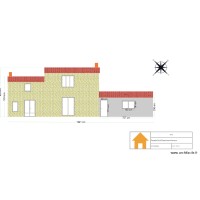 Façade arrière Avant travaux