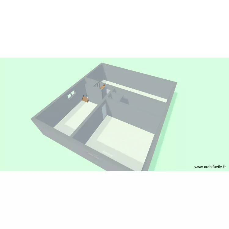 INITIAL1. Plan de 4  et 91 m²