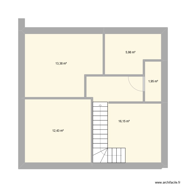 Etage enfant 3. Plan de 0 pièce et 0 m2