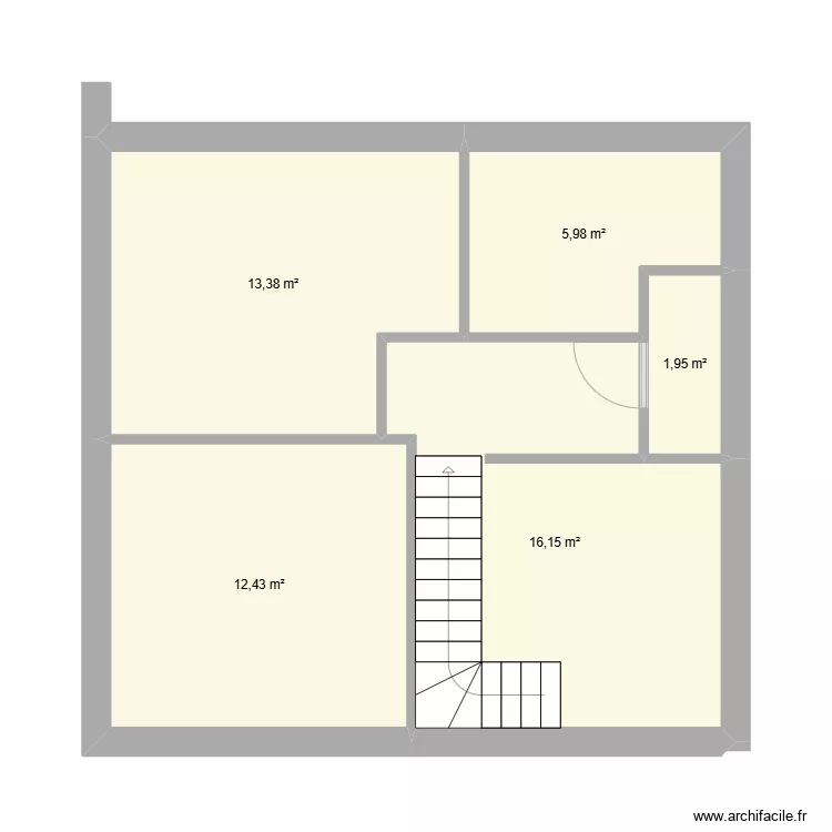 Etage enfant 3. Plan de 