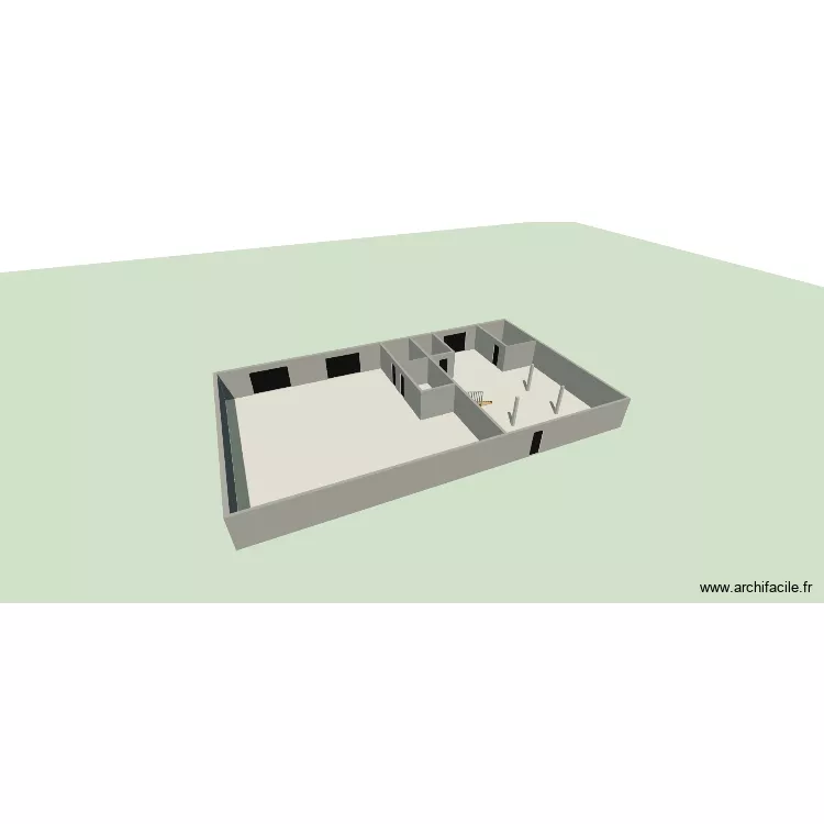MAGASIN C.T.M. Plan de 5 et 389 m² MAGASIN C.T.M. Plan de 5 et 389 m²
