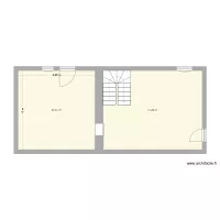 maison Romagne &eacute;tage vide