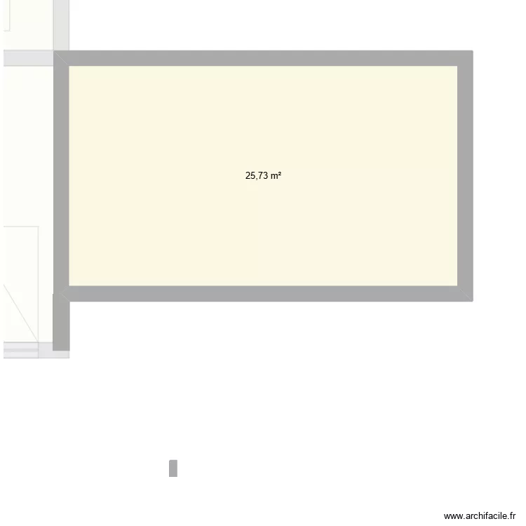RESTAURANT. Plan de 5  et 71 m²