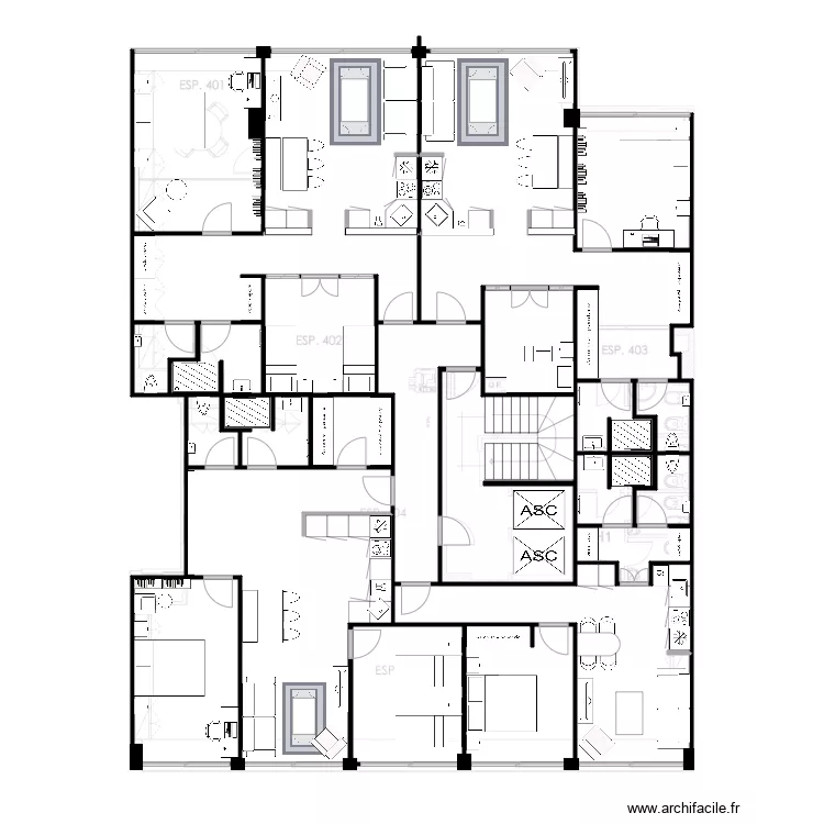 Almirante Barroso 32 - piso 3 v1. Plan de 